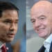 Infantino kërkon mbështetjen e SHBA-së për të ruajtur postin në FIFA -