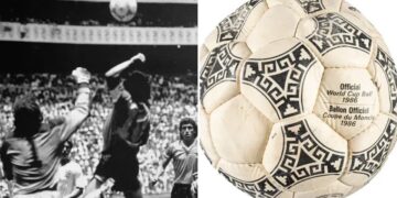 “Dora e Zotit” vlen miliona, shitet topi i Maradonës, por jo me çmimin e parashikuar!