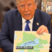 "Pas Gjirit, kemi një Liqen", Trump fshin Liqenin Ontario nga një hartë dhe shkruan Liqeni i Amerikës -