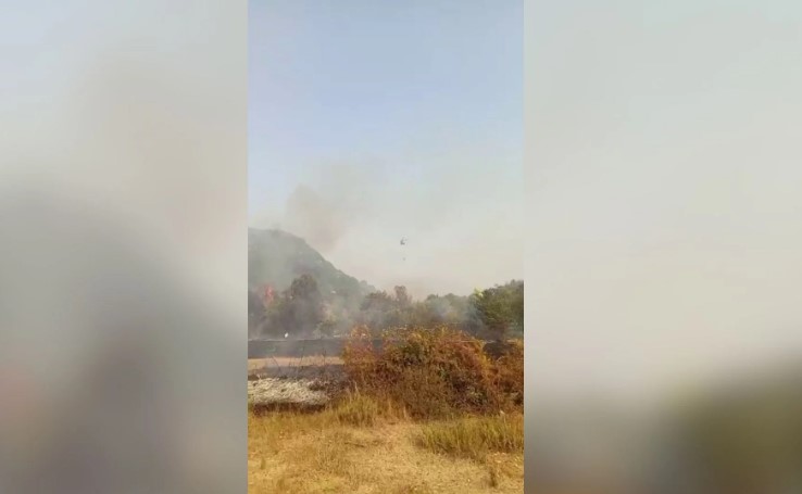 Zjarri në Vranisht shkrumbon banesën  s ka të lënduar  Flakët  përpijnë  disa hektarë me pyje  vijon beteja nga terreni