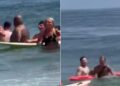 FOTO/ “Nuk e mendova dy herë”- Shqiptari hero, zhytet në ujërat e oqeanit në SHBA dhe shpëton të moshuarin: Në raste të tilla…