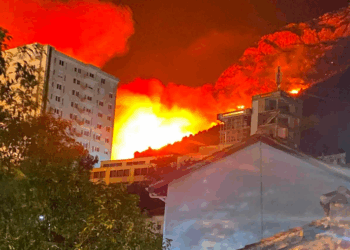 “U parandalua një katastrofë”, Nufi pas shuarjes së zjarrit masiv në Krujë: Asnjë jetë e cenuar, asnjë banesë e djegur