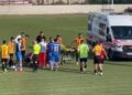 Ndërpritet ndeshja në Kategorinë e Parë, Lorenc Trashi bie në fushë pa ndjenja, transportohet në spital