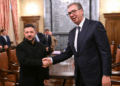 Zelensky dhe Vuçiç takohen në Ukrainë: Është e rëndësishme ta zhvillojmë këtë format të ri takimesh