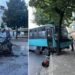 Dalin pamjet e frikshme nga kamerat e sigurisë/ Makina përplas urbanin dhe e nxjerr nga korsia në Tiranë
