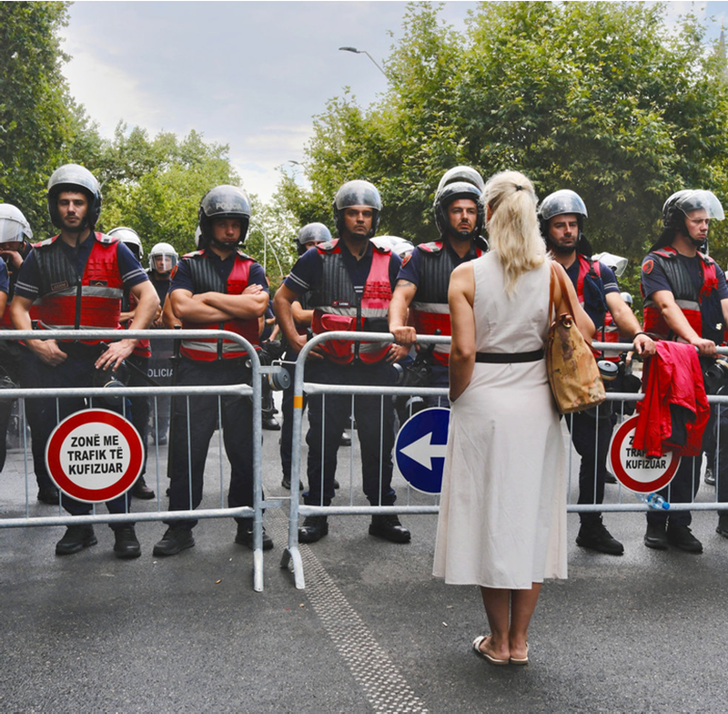 Protesta kundër Ramës  gazeta gjermane  Revolucioni i Flamingove nuk është shndërruar në revoltë popullore