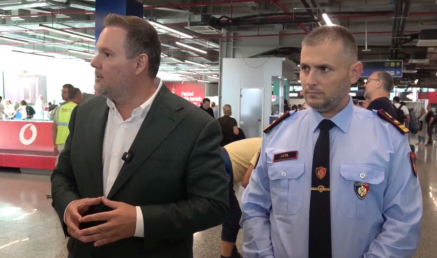 Menaxhimi i fluksit dhe siguria në kufi  Demo dhe Hita në Rinas  9 2 milionë turistë në 8 muaj