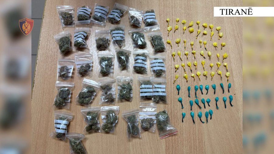 Me kokainë  kanabis dhe municione në makinë  arrestohet 27 vjeçari në Tiranë