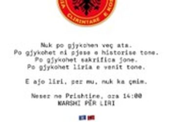 Don Xhoni i bashkohet thirrjes për krerët e UÇK-së: Nuk po gjykohen veç ata, por edhe një pjesë e historisë tonë