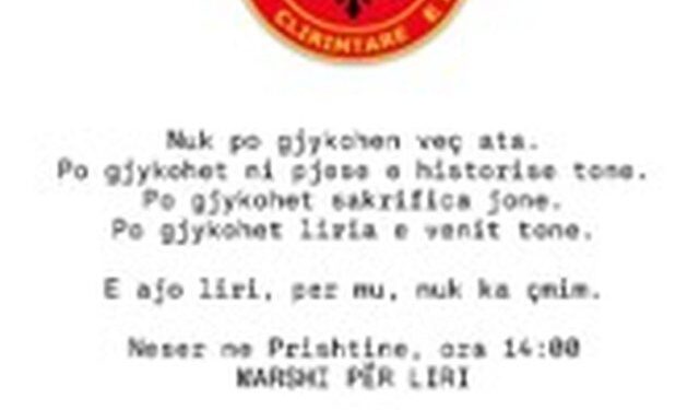 Don Xhoni i bashkohet thirrjes për krerët e UÇK-së: Nuk po gjykohen veç ata, por edhe një pjesë e historisë tonë