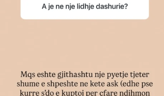 A është në një lidhje?/ Egli Tako i përgjigjet kureshtjes së fansave