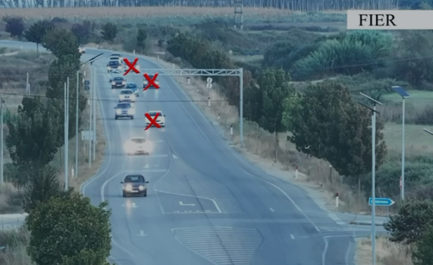 Aksioni në Fier  7 të proceduar dhe qindra masa administrative për shkelje të Kodit Rrugor