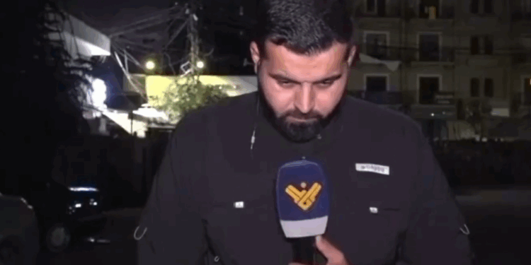 Sulmi ajror izraelit godet gjatë transmetimit live, plagosen gazetari dhe kameramani (VIDEO) -
