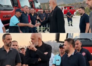 “Dëmshpërblim për të prekurit”/ Rama takon banorët pas flakëve në Himarë: Çfarë s’na vret na bën më të fortë!