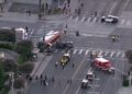 Tre të vdekur nga rrëzimi i helikopterit të NBC-së gjatë raportimit live në Los Angeles (VIDEO) -