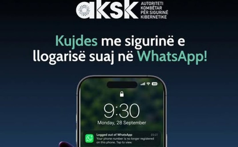 Alarm për rrjetin WhatsApp  AKSK paralajmëron për kompromentimin e llogarive dhe apelon për kujdes  Ja hapat dhe masat që duhet të merrni 