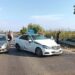 FOTO/ Aksident i frikshëm në rrugën Lushnjë-Berat, 3 makina përplasen me njëra-tjetrën, 2 drejtues në gjendje të rëndë në spital