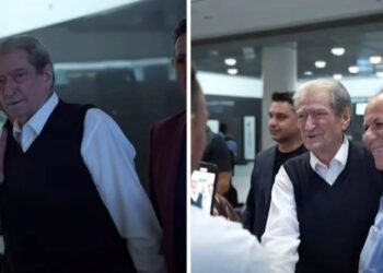 Berisha njofton mbërritjen me ‘vizë’ përtej Atlantikut, kreu i PD poston pamjet zbarkimi në SHBA, por mbetet ende ‘non grata’