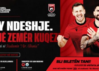 UEFA Nations League/ Biletat për dy ndeshjet e Kombëtares tani shiten edhe fizikisht pranë stadiumit “Air Albania”!