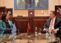 Demo pret ambasadoren e BE, Moreira de Sousa: Do mbështesim reformat për avancimin e Shqipërisë drejt integrimit! Bashkëpunim për sigurinë dhe…