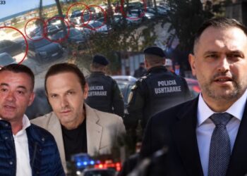 Dy truprojat e ministrit në përplasjen e biznesmenëve në Vlorë? Reagon Nufi: Nuk janë badigardë por Policë Ushtarakë! U pezulluan, përgjegjësia personale