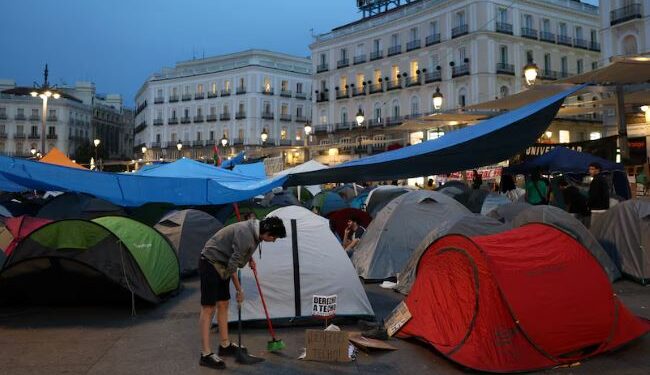 Protestat në Madrid hyjnë në ditën e tretë pas dëbimit të pensionistes -