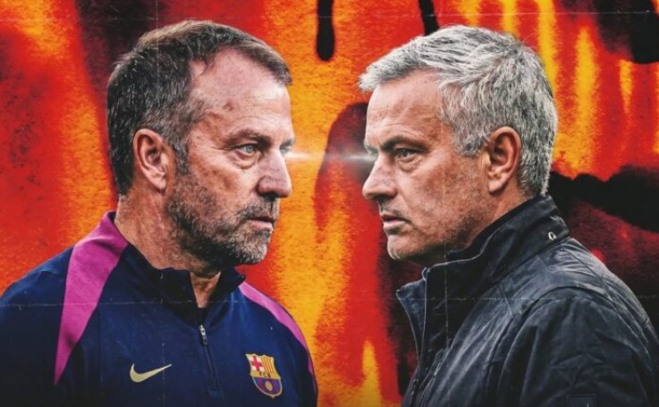 Rivaliteti i përjetshëm  Flick vendosi rekord historik për Barçën  por drejtuesit ia ndalojnë të flasë për Real Madrid  Asnjë fjalë për Mourinjon 