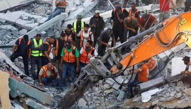 Shembet një tjetër ndërtesë në Gaza  të paktën 11 të vdekur dhe mbi 100 persona nën rrënoja 