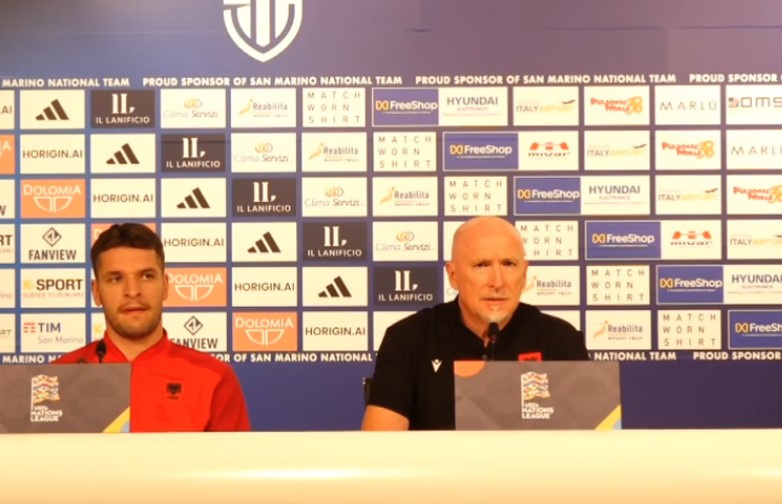 Nations League  Sfida kundër San Marinos  Gjimshiti  Synojmë vendin e parë  Maran  Ndeshje të tilla ndihmojnë për mentalitetin e skuadrës