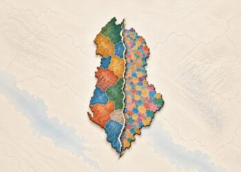 Historia e ndarjes territoriale, që nga Pavarësia