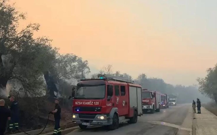 Mbi 6 mijë rrënjë ulliri shekullorë të djegur nga zjarri  Përmirësohet situata me flakët në Himarë  banorët apelojnë për ndihmë