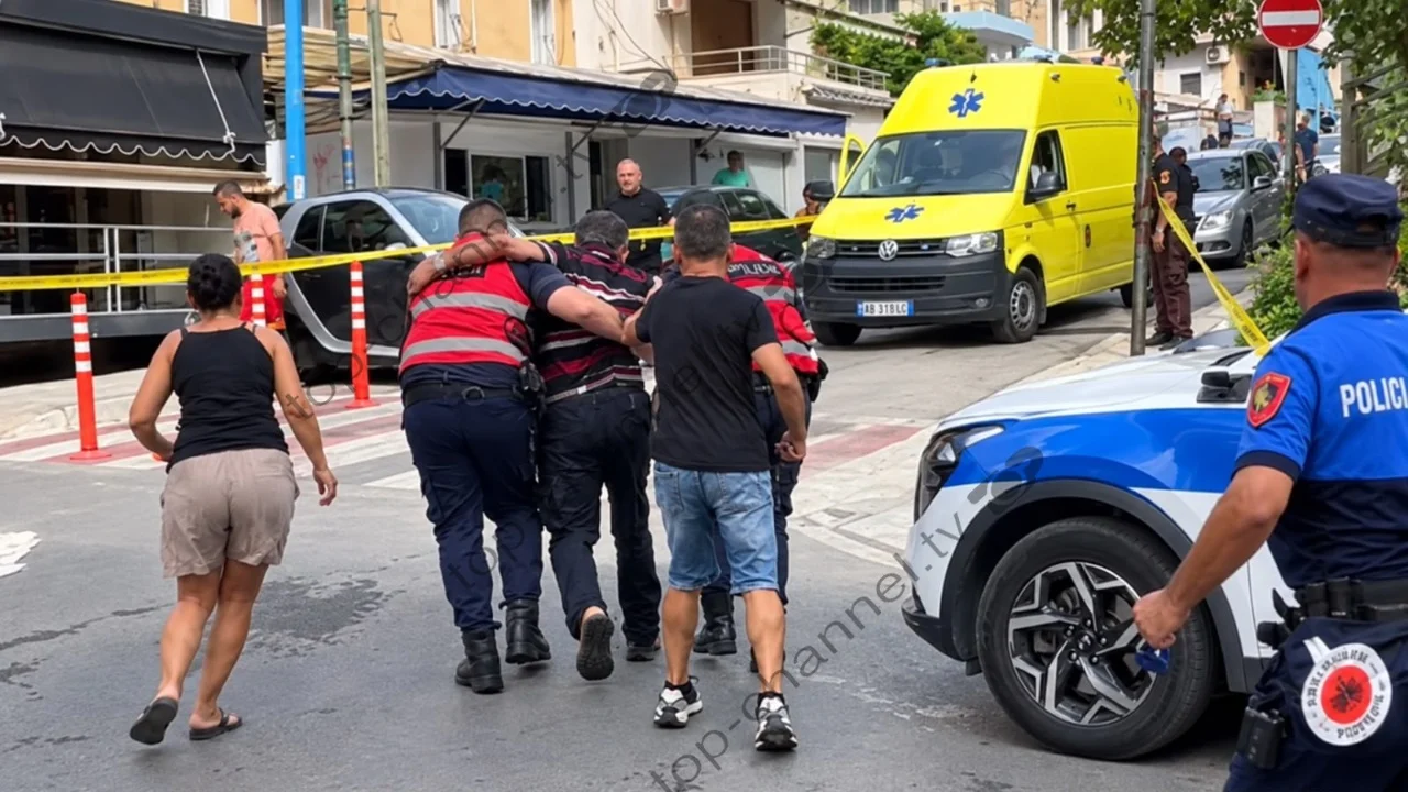 Atentati në Sarandë  këmbësori që mbeti i plagosur niset drejt Tiranës me helikopter