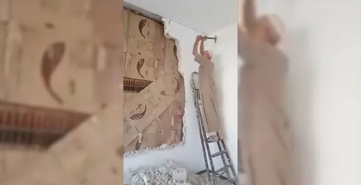 Biblioteka e fshehur për 15 vjet në Siri, Abu Bilal shemb murin dhe rikthen librat në dritë -