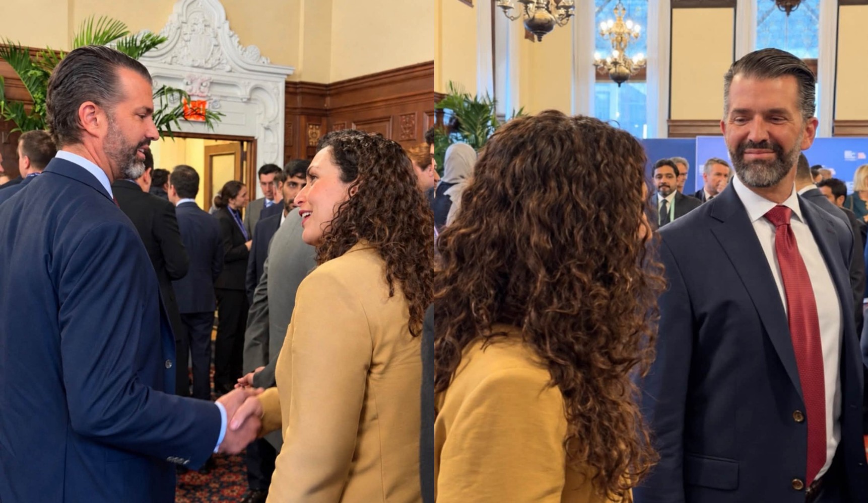 Osmani në New York  takon djalin e Trumpit  