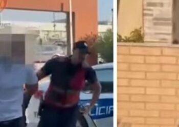VIDEO/ Dhunoi Eduart Kuçin, momenti kur arrestohen Jozefin Marku dhe shoku i tij! Policia: Përballet me 5 akuza, dy u shpallën në kërkim!