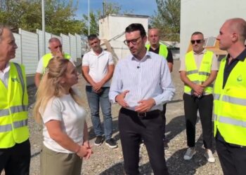 Ministri Karakaçi inspekton ujësjellësin e ri të Mamurrasit: Së shpejti nis investimi edhe për zonat rurale!