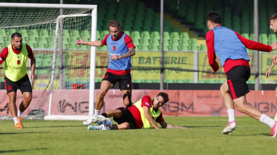Liga e Kombeve  Pas fitores me San Marinon  Kombëtarja nis punën për ndeshjen me Finlandën 
