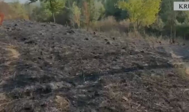 Shkaktoi zjarrin në fshatin Zallë  arrestohet 67 vjeçari i dyshuar si piroman  tha se po digjte mbeturinat 