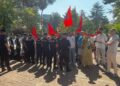 Një grup protestuesish mblidhen te Kryesia e Kuvendit dhe i paraprijnë mbledhjes së Konferencës së Kryetarëve dhe seancës parlamentare