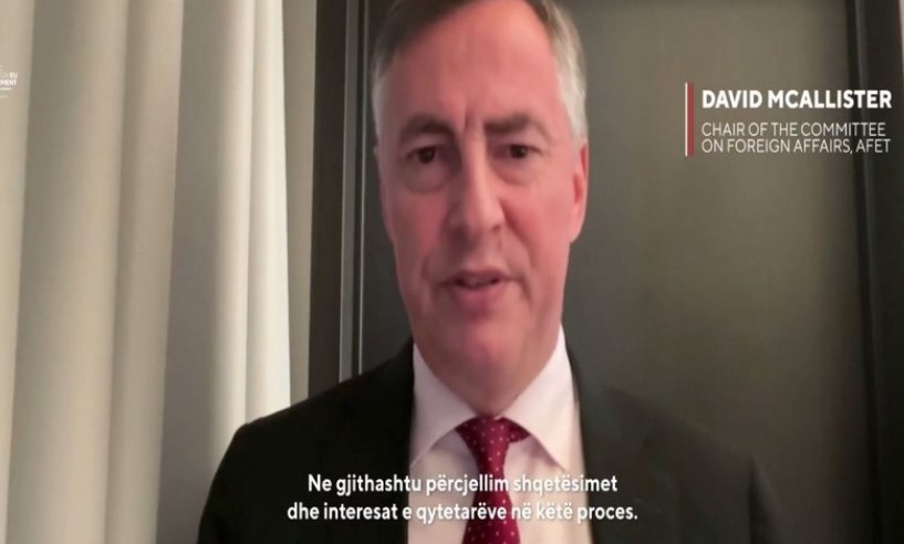  Zgjerimi ndihmon Unionin   McAllister  BE të njohë arritjet e vendeve që ecin përpara me reformat  të mos i jap hapësirë vendeve të treta në rajon