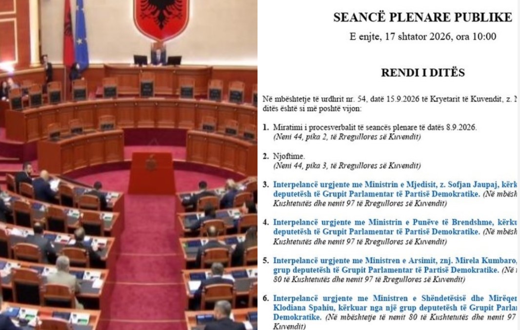 Nga interpelancat me 5 ministra  tek votimi i draftit për pagat e magjistratëve  Çfarë pritet në seancën e së enjtes në Kuvend  zbardhet rendi