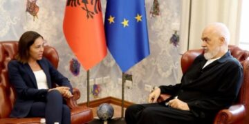 Ambasadorja e BE-së në Tiranë nis takimet zyrtare, Moreira de Sousa pritet nga Kryeministri Rama, diskutohet dhe integrimi i Shqipërisë
