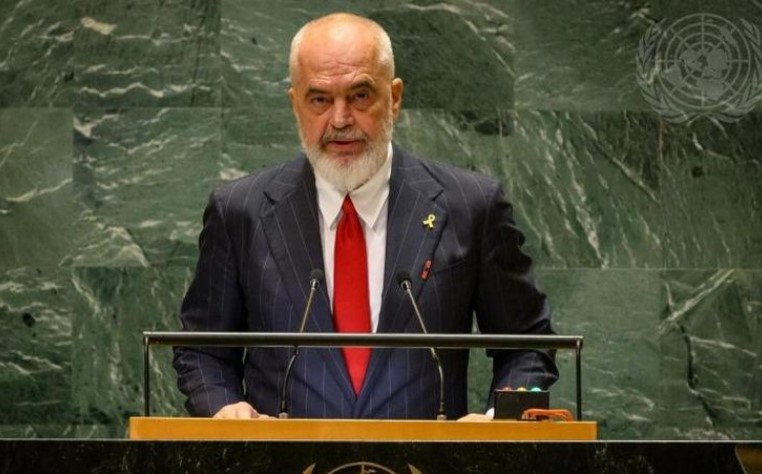 Pas takimit me diasporën  Kryeministri Rama nesër në Asamblenë e Përgjithshme të OKB së 