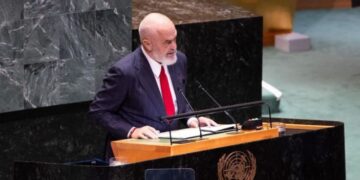 Kryeministri Edi Rama vizitë në Shtetet e Bashkuara, merr pjesë në Asamblenë e Përgjithshme të OKB-së