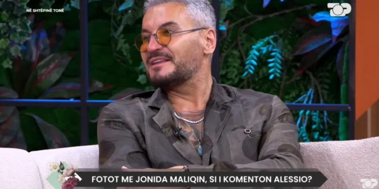 Alessio Aliaj flet për fotot me Jonida Maliqin në dasmën e Kidës: “Gjërat rrjedhin vetë