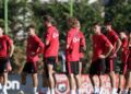 UEFA Nations League/ Kombëtarja stërvitet në ditën e dytë dhe vijon përgatitjet për Bjellorusinë