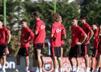 UEFA Nations League/ Kombëtarja stërvitet në ditën e dytë dhe vijon përgatitjet për Bjellorusinë