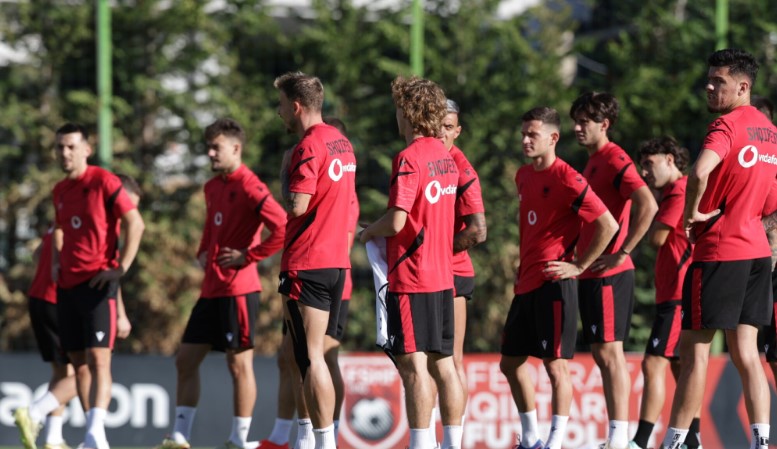 UEFA Nations League  Kombëtarja stërvitet në ditën e dytë dhe vijon përgatitjet për Bjellorusinë