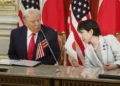 Trump takon kryeministren japoneze në Nju Jork: Një kryeministre e madhe, e shkëlqyer -