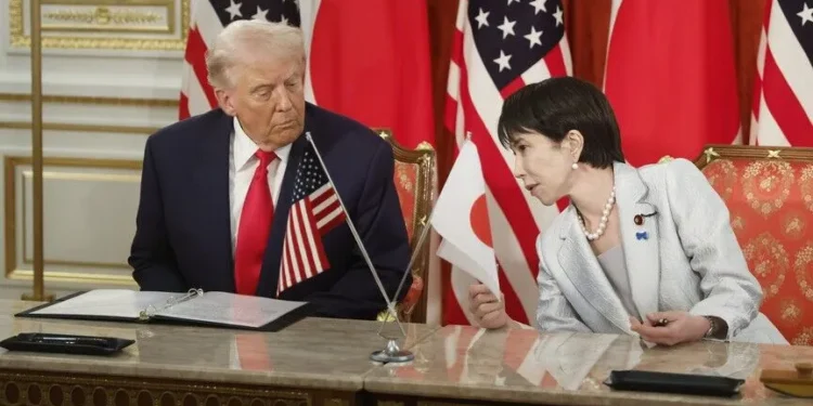 Trump takon kryeministren japoneze në Nju Jork: Një kryeministre e madhe, e shkëlqyer -